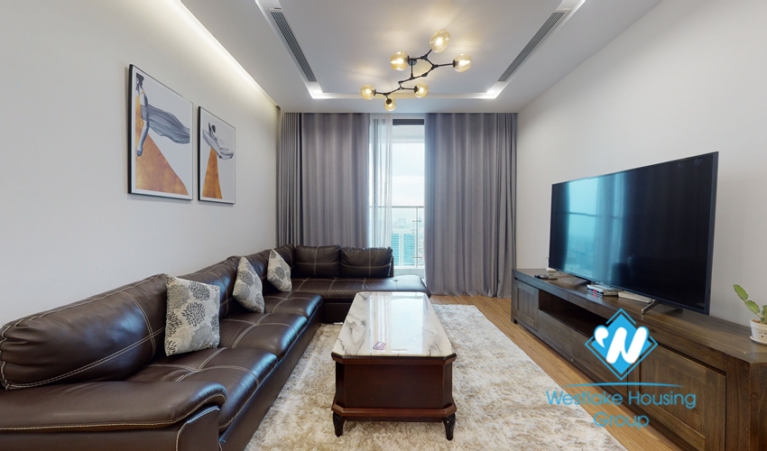 Nice four bedrooms apartment for rent in Vinhome Metropolis, Ha Noi
